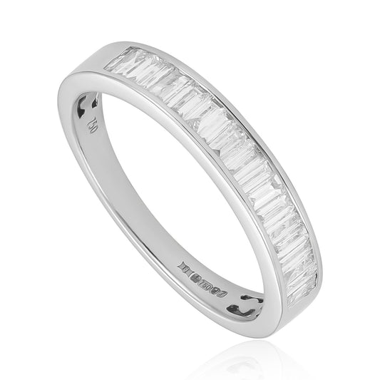 18ct White Gold Diamond Eternity Ring