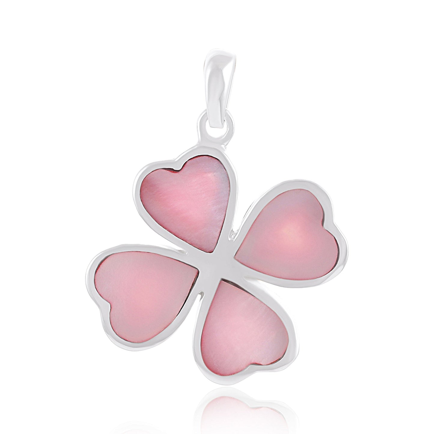 Sterling Silver Four-leaf Clover Small Pendant SPD4008