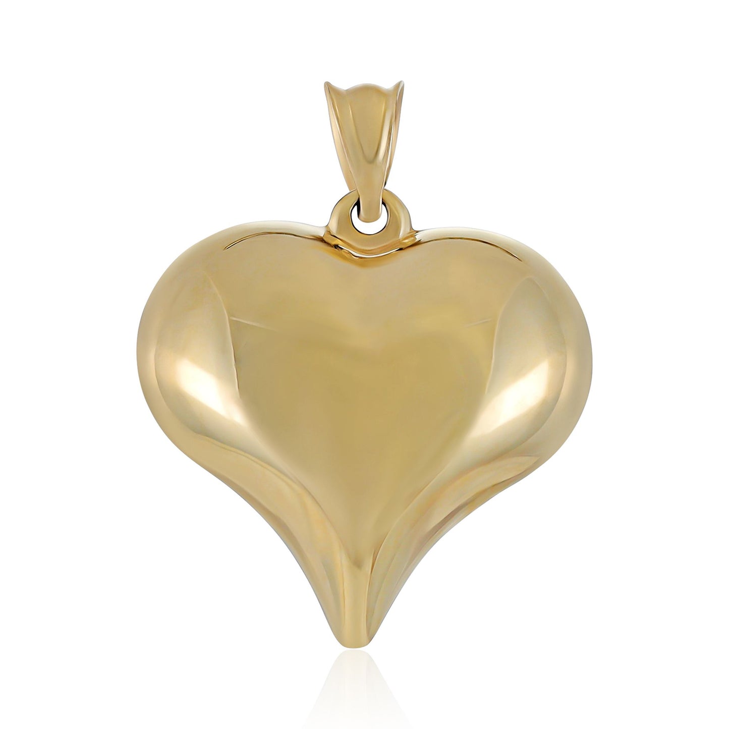 9ct Yellow Gold Heart Pendant