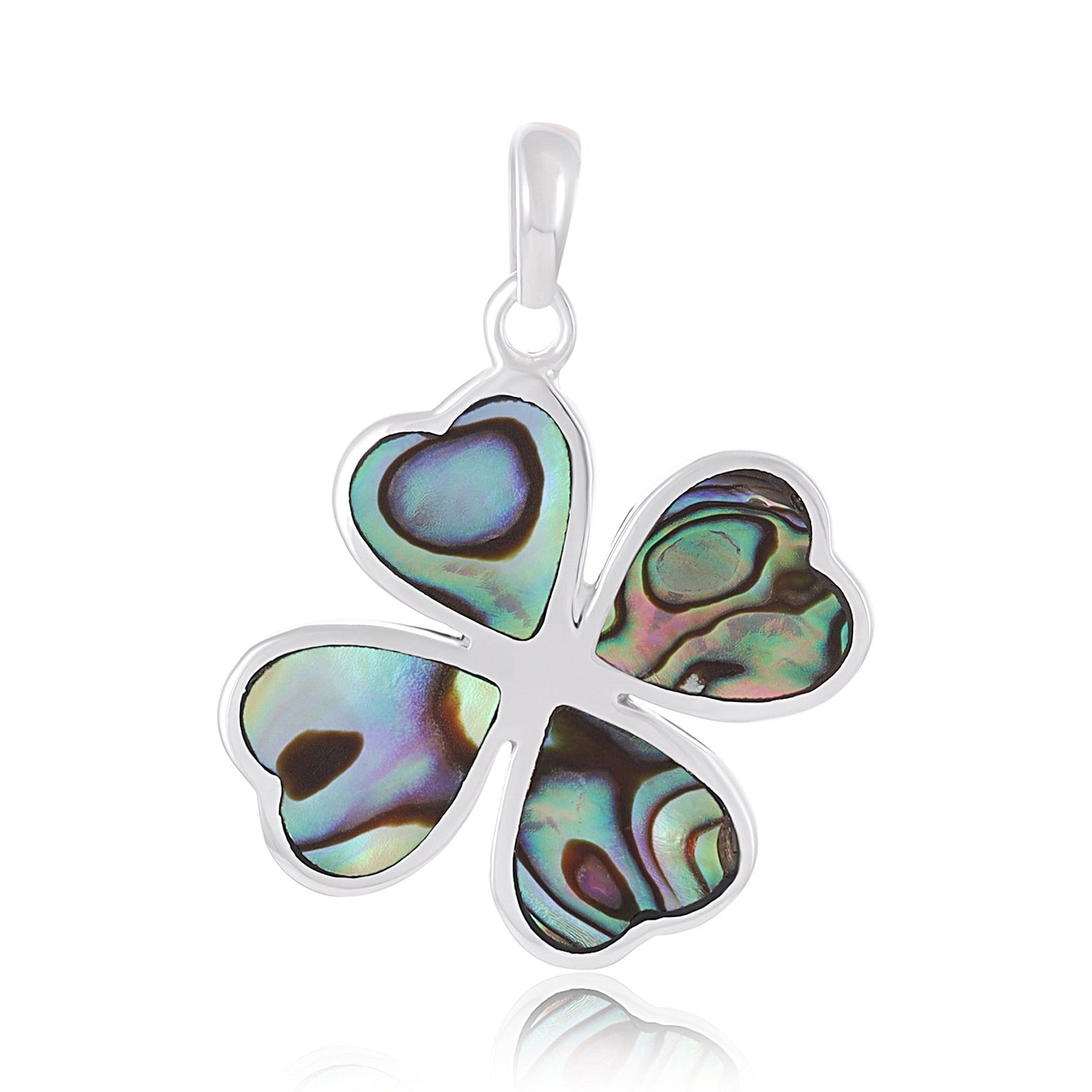 Sterling Silver Four-leaf Clover Small Pendant SPD4008