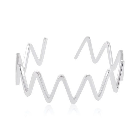 Sterling Silver Zig Zag Bracelet